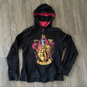 Harry Potter Gryffindor Reversible Zip-Up Hoodie